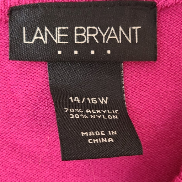 Lane Bryant pink sweater - Picture 2 of 2